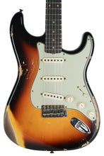 Load image into Gallery viewer, New Fender Custom Shop &#39;61 Stratocaster Heavy Relic Super Faded Aged 3 Tone Sunburst
