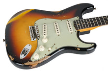 Load image into Gallery viewer, New Fender Custom Shop &#39;61 Stratocaster Heavy Relic Super Faded Aged 3 Tone Sunburst
