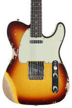 Load image into Gallery viewer, 2024 Fender Custom Shop 1960 Telecaster Custom Heavy Relic Chocolate 3 Tone Sunburst
