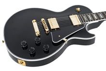 Load image into Gallery viewer, New Gibson Custom Shop Les Paul Custom Ebony w/ Ebony Fingerboard Gloss CS402370
