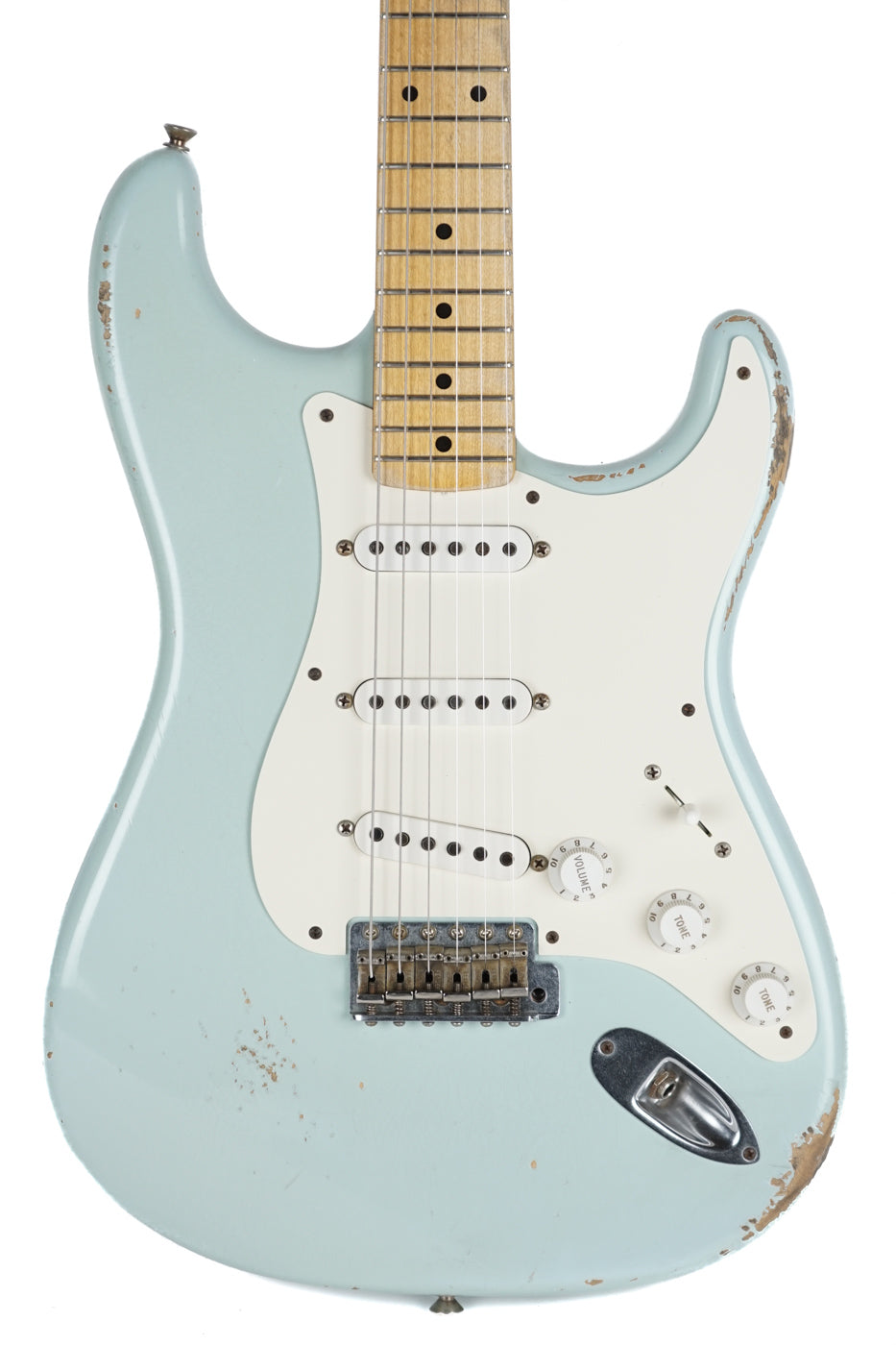 2010 Fender Custom Shop Limited Edition Stratocaster Dennis Galuzka Masterbuilt 50's Relic Sonic Blue