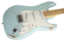 Load image into Gallery viewer, 2010 Fender Custom Shop Limited Edition Stratocaster Dennis Galuzka Masterbuilt 50&#39;s Relic Sonic Blue
