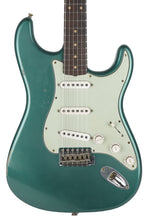 Load image into Gallery viewer, New Fender Custom Shop Andy Hicks Masterbuilt 1960 Stratocaster Journeyman Relic Sherwood Green Metallic Brazilian Rosewood Birdseye Neck
