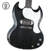 Load image into Gallery viewer, New Gibson Custom Shop Dealer Select 1963 SG Junior Lightning Bar Silver Fox Murphy Lab Light Aged NH
