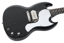 Load image into Gallery viewer, New Gibson Custom Shop Dealer Select 1963 SG Junior Lightning Bar Silver Fox Murphy Lab Light Aged NH
