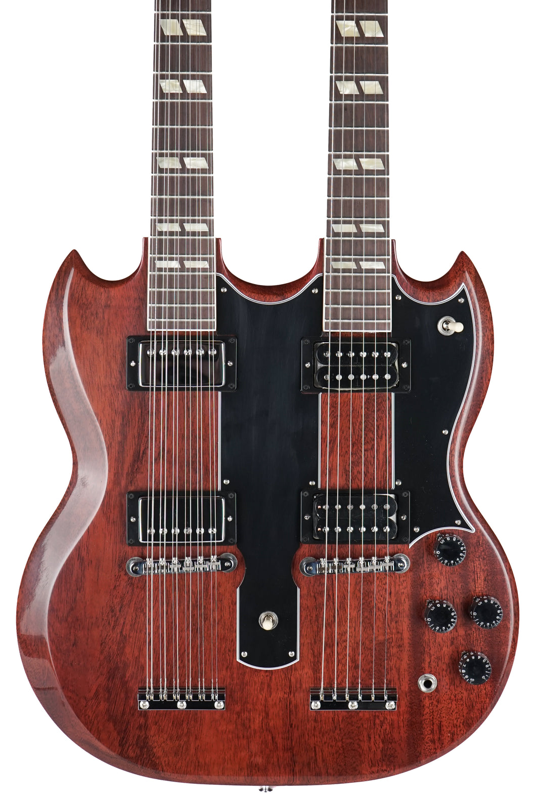 2025 Gibson Custom Shop '69 EDS 1275 Jimmy Page Double Neck Cherry VOS