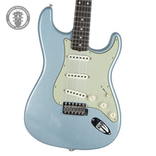 Load image into Gallery viewer, New Fender Custom Shop Dennis Galuszka Masterbuilt Roasted '59 Stratocaster Journeyman Ice Blue Metallic Brazilian
