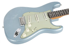 Load image into Gallery viewer, New Fender Custom Shop Dennis Galuszka Masterbuilt Roasted '59 Stratocaster Journeyman Ice Blue Metallic Brazilian
