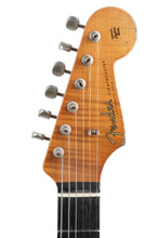 Load image into Gallery viewer, New Fender Custom Shop Levi Perry Masterbuilt '60 Stratocaster Heavy Relic Aged Sherwood Metallic
