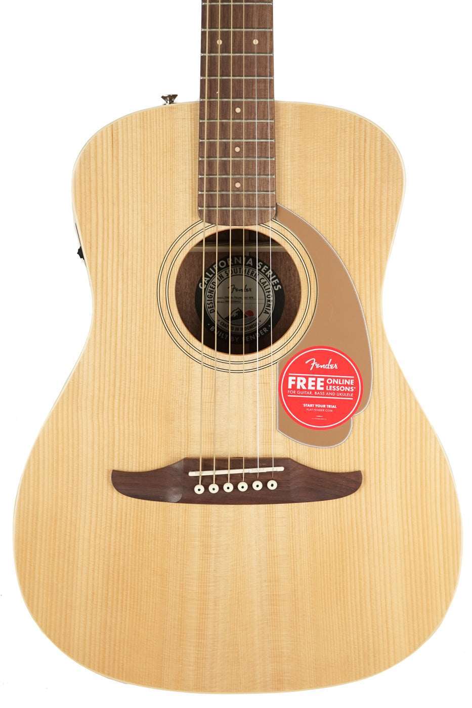 New Fender Malibu Player Natural