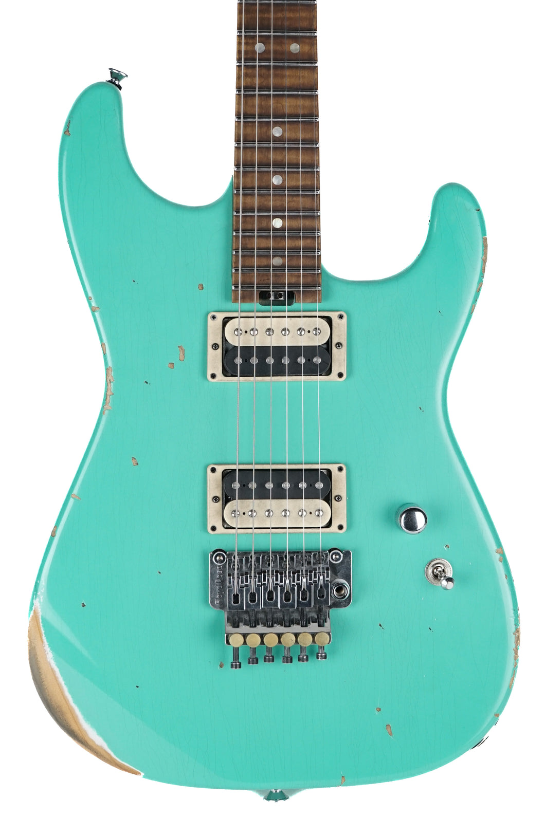 New Jackson Custom Shop Thunder Mod San Dimas Nitro Relic Seafoam Green Thunder Road Exclusive