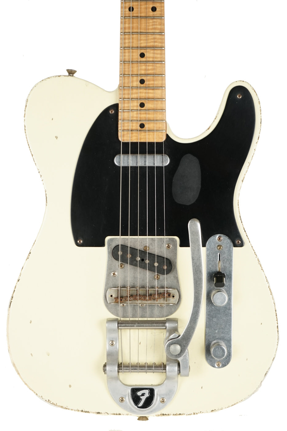 2005 Fender Custom Shop Master Designed Yuriy Shishkov Twisted 50'S Telecaster Bigsby Vintage White