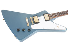 Load image into Gallery viewer, 2024 Gibson Custom 1958 Korina Explorer VOS Antique Pelham Blue

