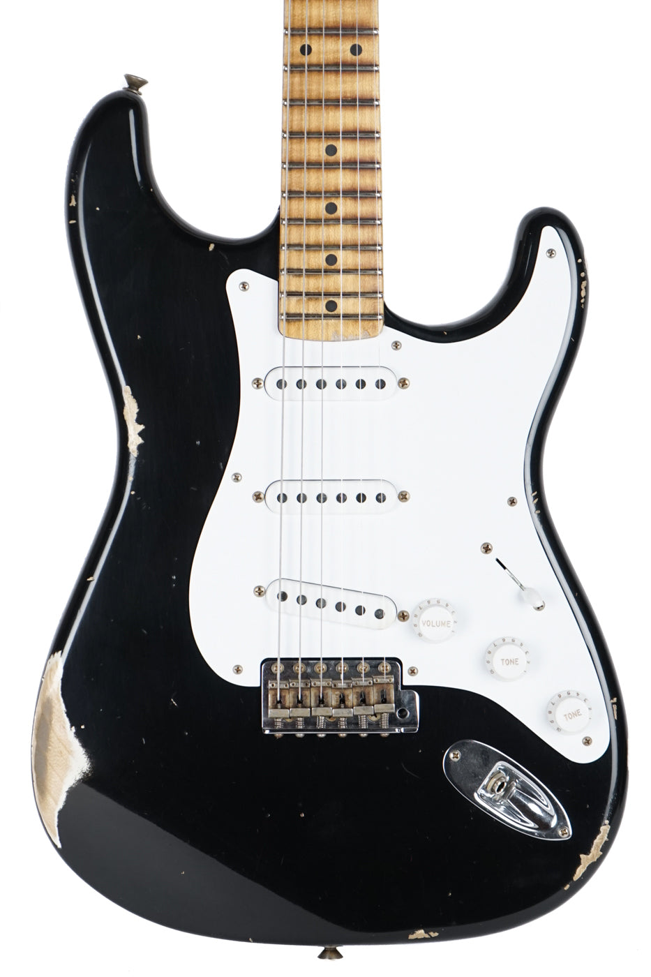 New Fender Custom Shop LTD Fat '54 Stratocaster Relic Faded Aged Black