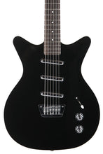 Load image into Gallery viewer, New Danelectro "One Off" '59 DC Baritone Three Pickup Black W/ Cream Binding
