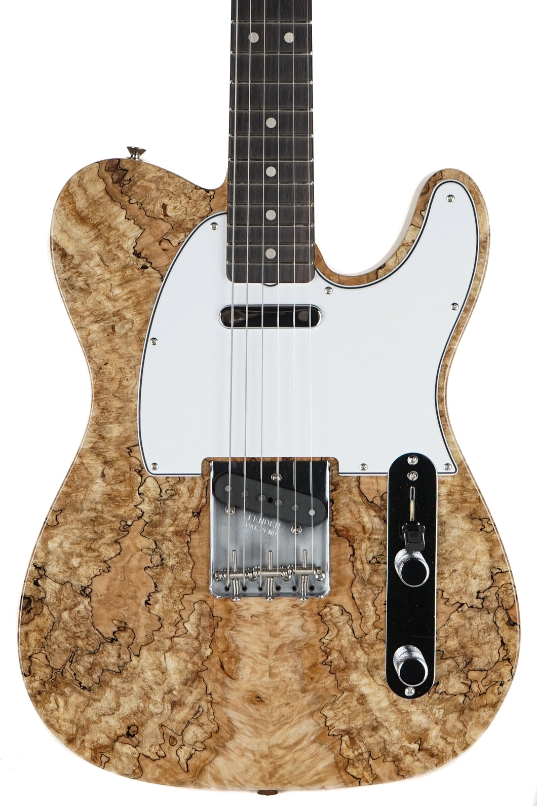 New Fender Custom Shop Masterbuilt Austin MacNutt Spalted Telecaster