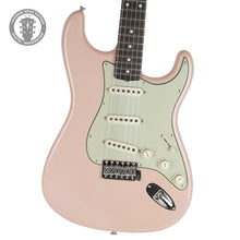 Load image into Gallery viewer, New Fender Custom Shop Dennis Galuszka Masterbuilt '59 Stratocaster Journeyman Relic Shell Pink AAAA Roasted Flame Neck + Brazilian Board
