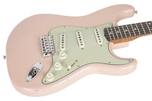 Load image into Gallery viewer, New Fender Custom Shop Dennis Galuszka Masterbuilt '59 Stratocaster Journeyman Relic Shell Pink AAAA Roasted Flame Neck + Brazilian Board
