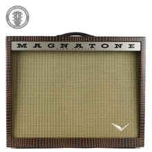 Load image into Gallery viewer, New Magnatone Twilighter Combo Brown French Alligator Tolex / Gold Stripe Grill
