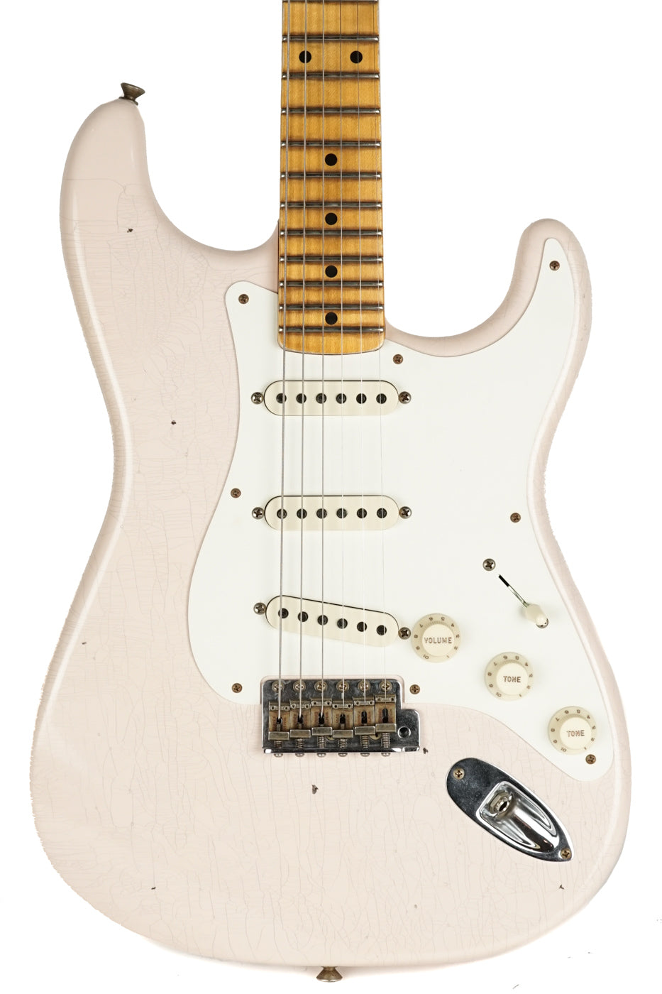 New Fender Custom Shop Limited Edition '56 Stratocaster Journeyman Relic Super Faded Shell Pink