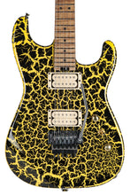 Load image into Gallery viewer, New Charvel Custom Shop San Dimas Floyd Rose 2H Graffiti Yellow Crackle
