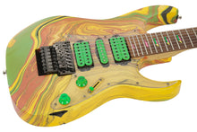 Load image into Gallery viewer, 1990 Ibanez Universe UV77MC Swirl MKR 7 String
