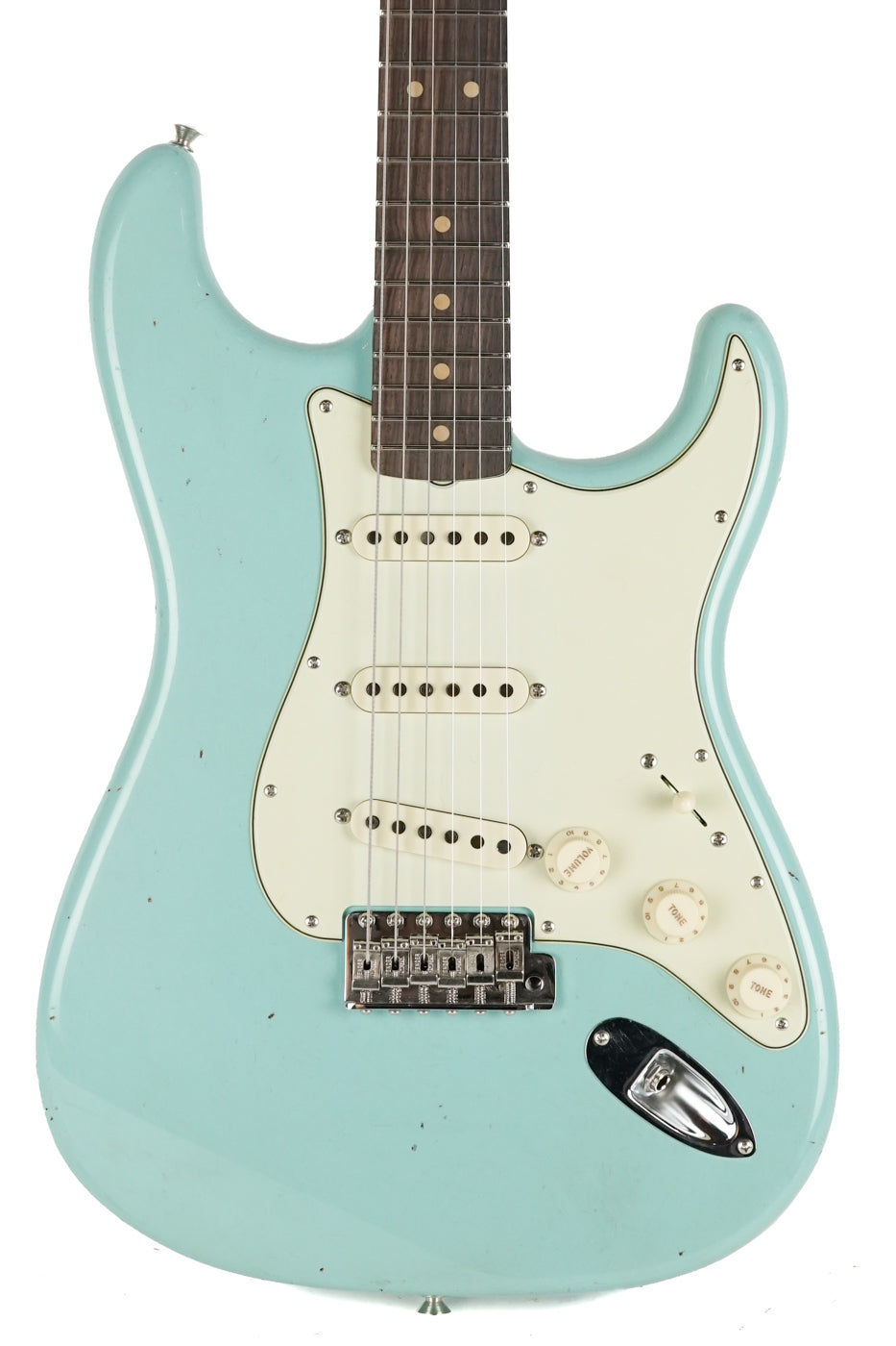 2023 Fender Custom Shop Limited '64 Stratocaster Journeyman Relic Aged Daphne Blue