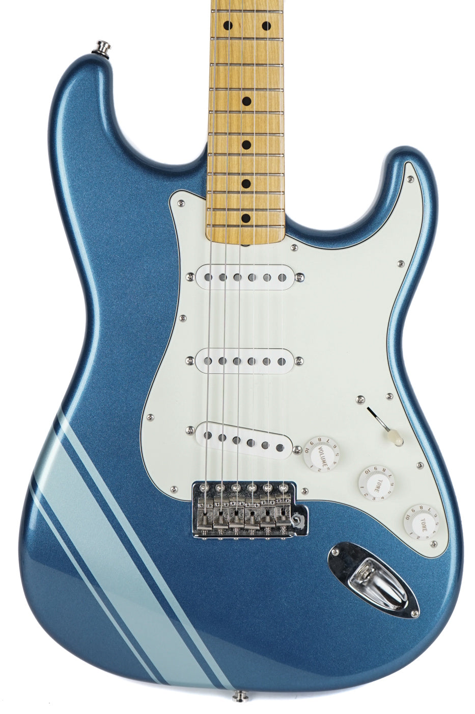 2018 Fender MIJ Japan FSR Traditional '50s Stratocaster W/ Racing Stripe Lake Placid Blue