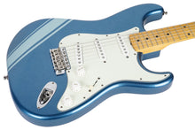 Load image into Gallery viewer, 2018 Fender MIJ Japan FSR Traditional &#39;50s Stratocaster W/ Racing Stripe Lake Placid Blue
