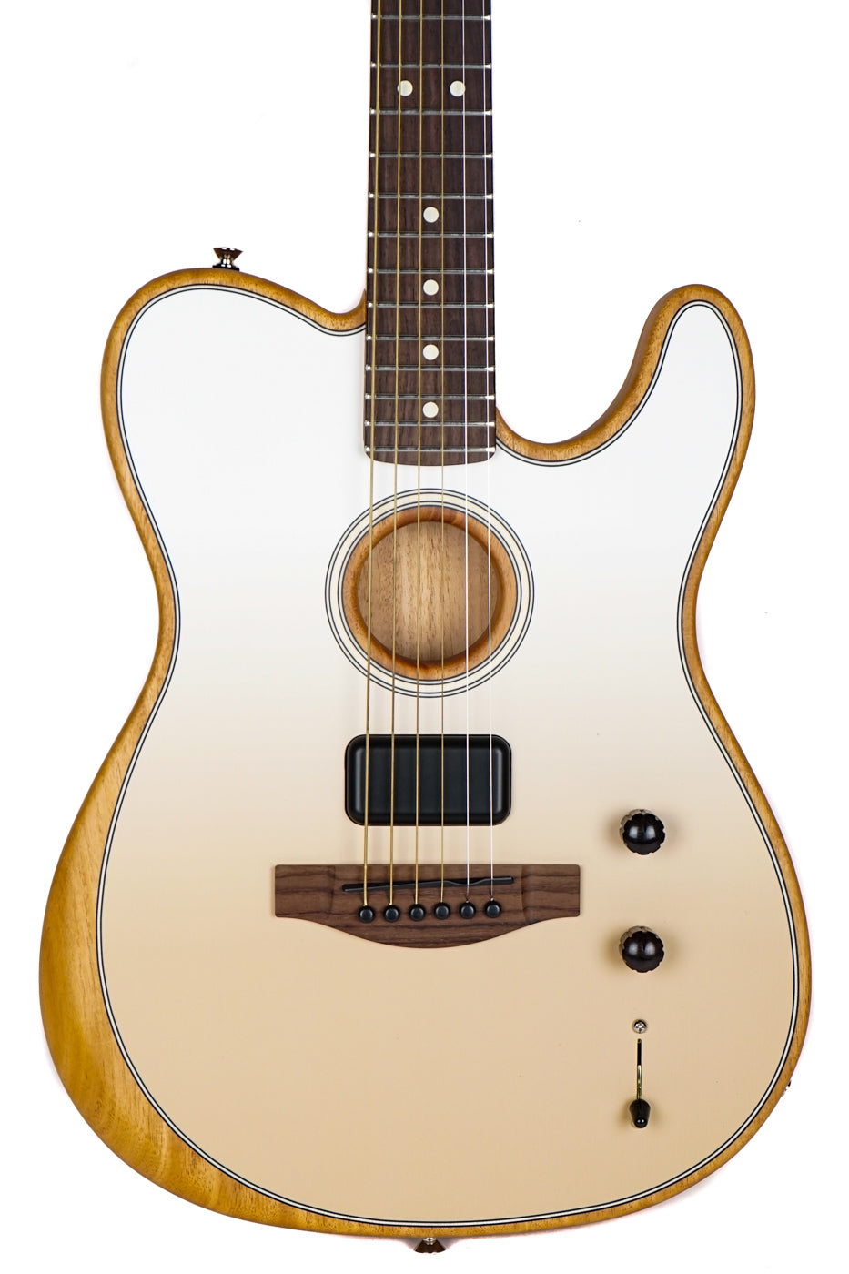 New Fender FINNEAS Signature Acoustasonic Player Telecaster Cappuccino Fade