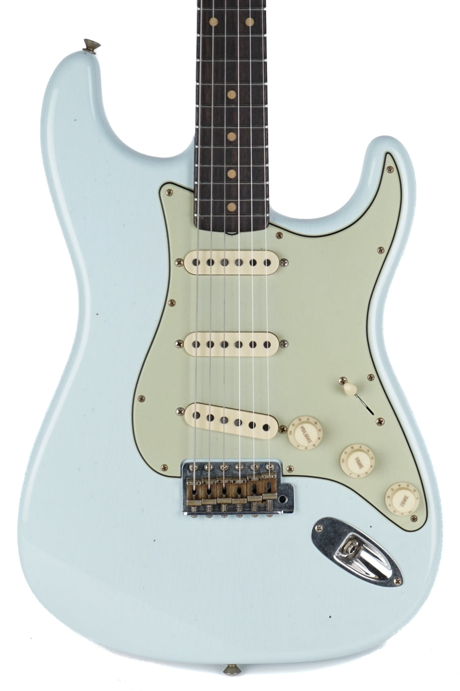 New Fender Custom Shop 1959 Stratocaster Journeyman Relic Faded Aged Sonic Blue