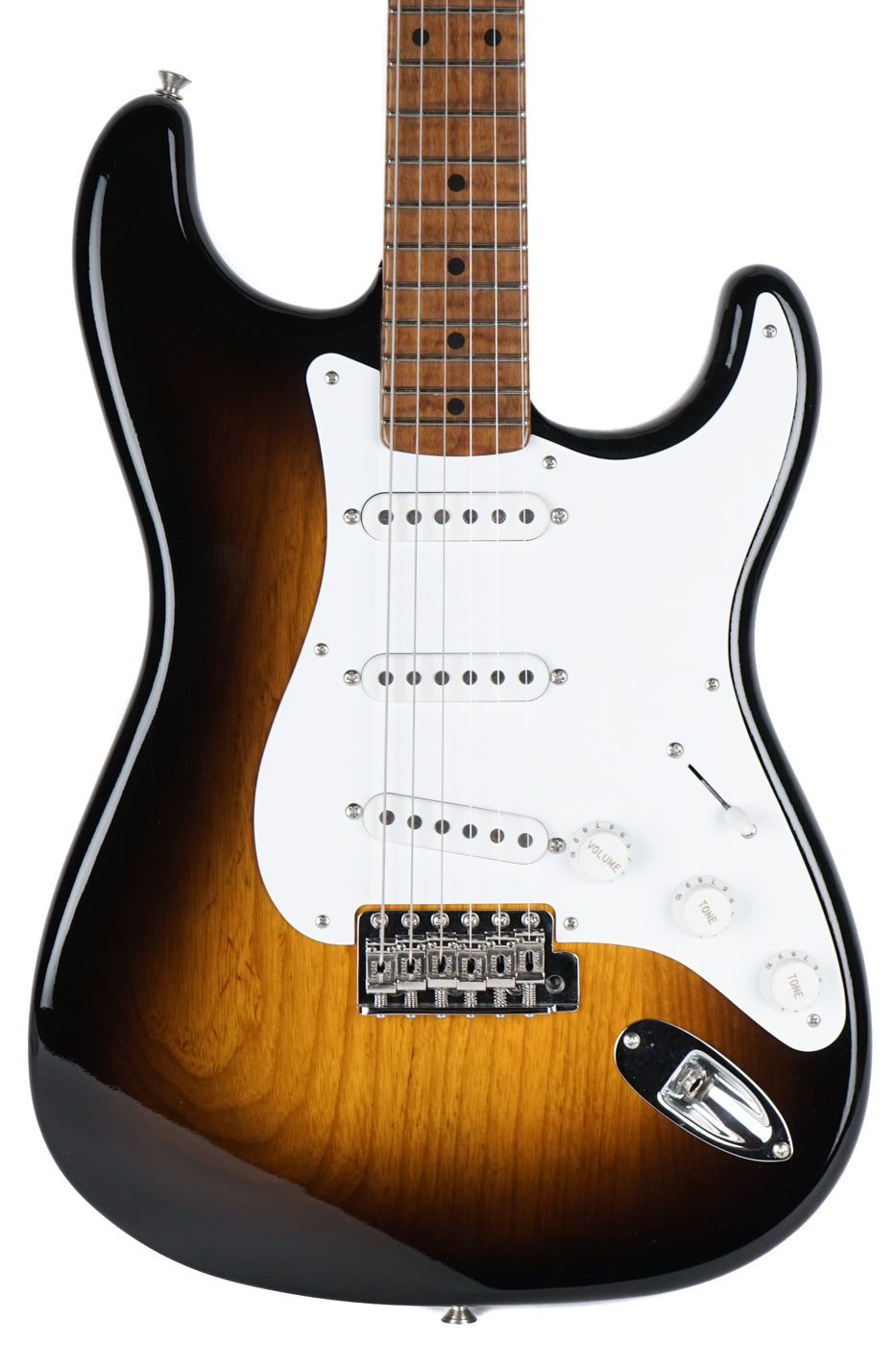 2024 Fender Custom Shop 1954 70th Anniversary Stratocaster Andy Hicks Time Capsule 2 Color Sunburst 4a Neck