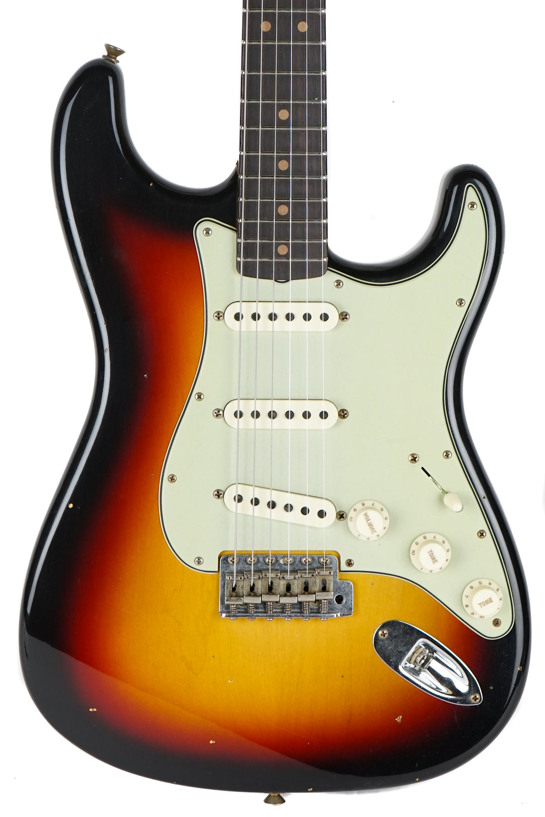 New Fender Custom Shop '64 Stratocaster Journeyman Relic 3 Tone Sunburst