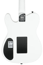 Load image into Gallery viewer, New Fender Jack White Triplesonic Acoustasonic Telecaster Satin Arctic White with Black Top
