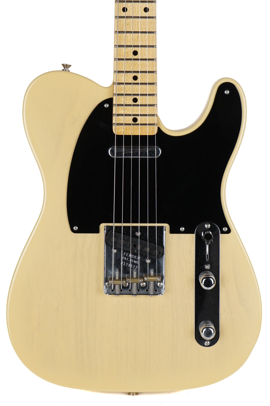 New Fender Custom Shop Limited Edition '54 Telecaster Time Capsule Faded Nocaster Blonde