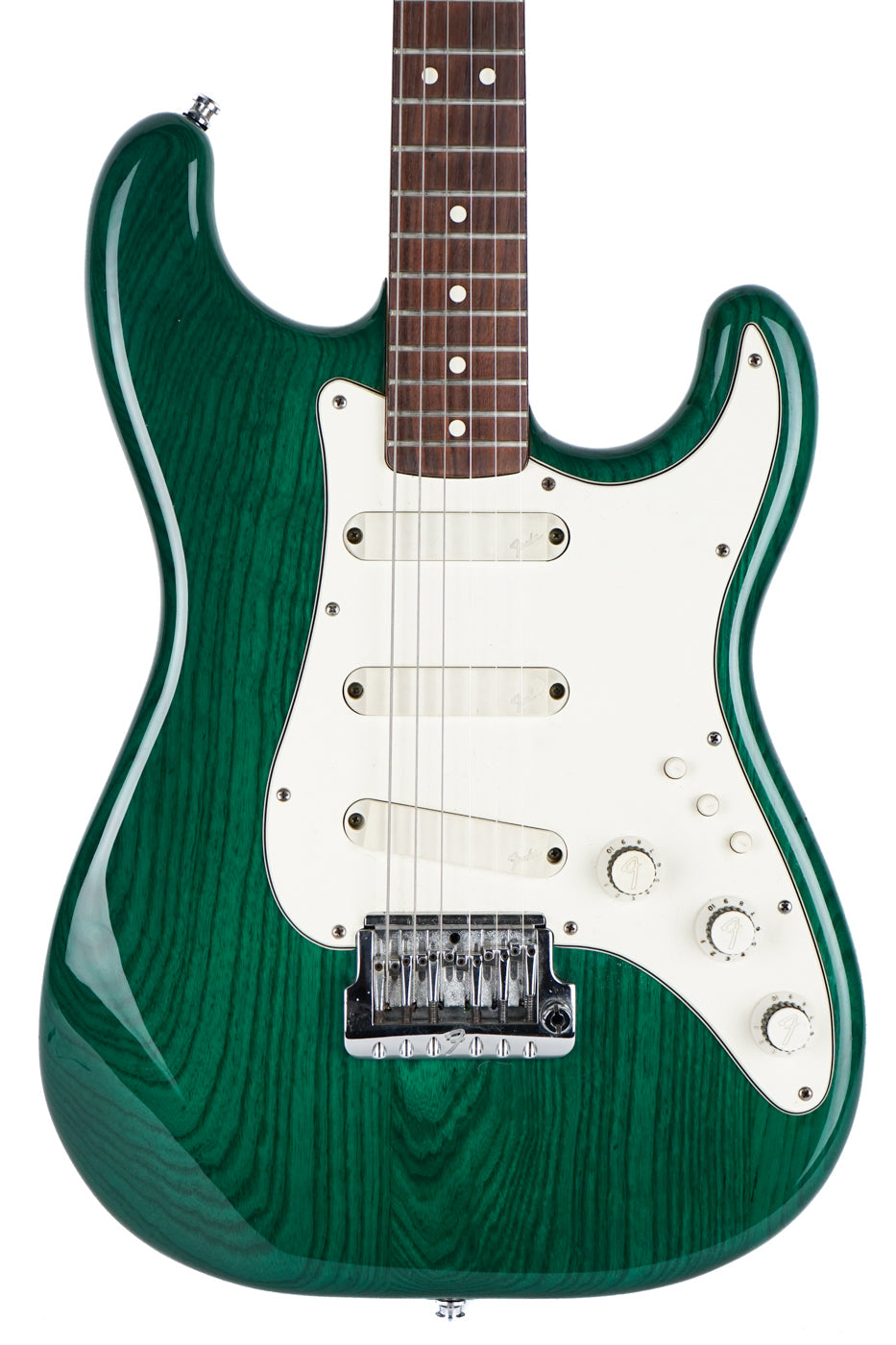 1984 Fender Elite Stratocaster Transparent Emerald Green