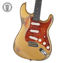 Load image into Gallery viewer, New Fender Custom Shop Levi Perry Masterbuilt &#39;62 Stratocaster Heavy Relic Aged Shoreline Gold Over Sunburst
