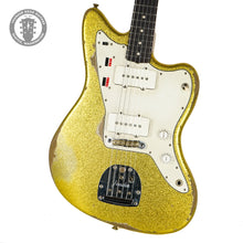 Load image into Gallery viewer, New Fender Custom Shop Levi Perry Masterbuilt &#39;62 Jazzmaster Chartreuse Sparkle Heavy Relic
