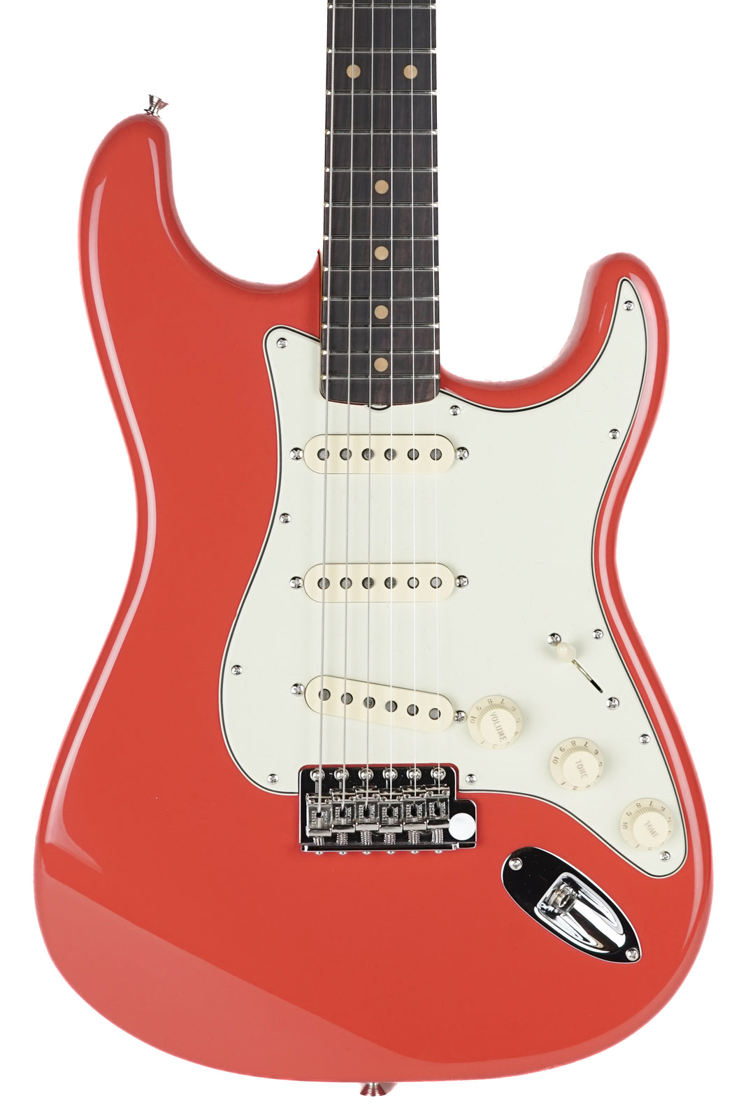 New Fender FSR Dealer Exclusive American Vintage II '61 Stratocaster Fiesta Red AAA Flamed Neck w/ Custom Shop Pickups