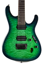 Load image into Gallery viewer, 2017 Ibanez Prestige S6521QSLG Surreal Blue Burst
