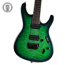 Load image into Gallery viewer, 2017 Ibanez Prestige S6521QSLG Surreal Blue Burst
