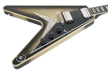 Load image into Gallery viewer, New Gibson Custom Shop Flying V Custom VOS TRG Stinger Antique Silverburst Made 2 Measure
