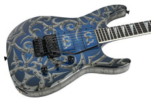 Load image into Gallery viewer, 2008 Jackson Custom Shop SL2H Viking Tribal Graphic Dan Lawrence Painted NAMM Show
