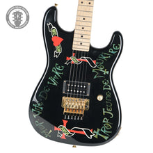 Load image into Gallery viewer, 2002 Wayne Charvel Warren Demartini Frenchie Black Goldleaf
