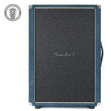 Load image into Gallery viewer, Used Two-Rock Vertical 2x12 Open Back Cabinet Blue Suede
