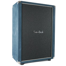 Load image into Gallery viewer, Used Two-Rock Vertical 2x12 Open Back Cabinet Blue Suede
