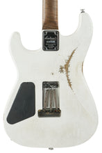 Load image into Gallery viewer, New Jackson Custom Shop Thunder Mod Brass Trem San Dimas Nitro Relic White With Black Bullseye TRG Exclusive
