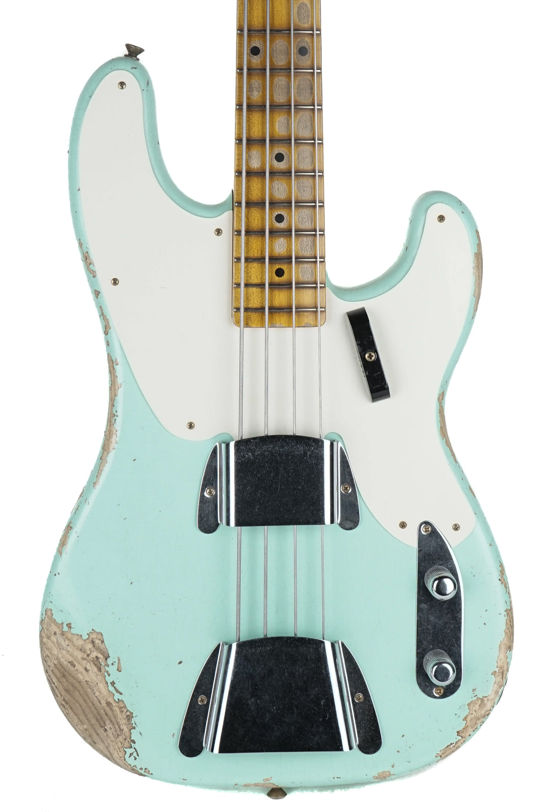 2023 Fender Custom Shop '55 Precision Bass Heavy Relic Surf Green