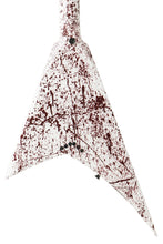 Load image into Gallery viewer, New Jackson USA Custom Shop Rhoads Tune-O-Matic Snow White with Blood Red Splatter #RR4202
