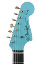 Load image into Gallery viewer, New Fender Custom Shop Thunder Road 1962 Jazzmaster Prototype Journeyman Relic Taos Turquoise 6lbs. 13oz.
